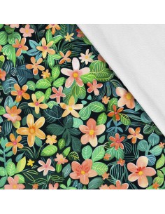 Softshell Stoff Polyester Zum Nähen- Motiv Frühling I SDX7174