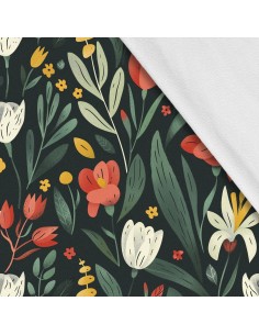 Softshell Stoff Polyester Zum Nähen- Motiv Frühling I SDX7175