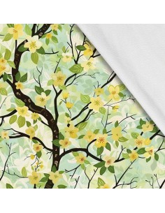 Softshell Stoff Polyester Zum Nähen- Motiv Frühling I SDX7179