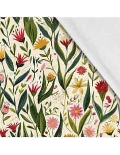 Softshell Stoff Polyester Zum Nähen- Motiv Frühling I SDX7182