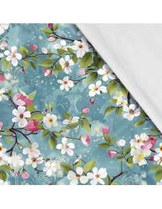 Softshell Stoff Polyester Zum Nähen- Motiv Frühling I SDX7183