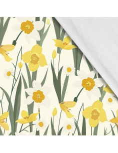 Softshell Stoff Polyester Zum Nähen- Motiv Frühling I SDX7193