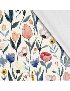 Softshell Stoff Polyester Zum Nähen- Motiv Frühling I SDX7205
