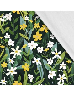 Softshell Stoff Polyester Zum Nähen- Motiv Frühling I SDX7212
