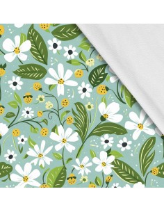 Softshell Stoff Polyester Zum Nähen- Motiv Frühling I SDX7214
