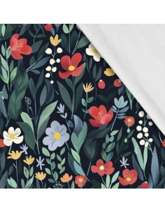 Softshell Stoff Polyester Zum Nähen- Motiv Frühling I SDX7234