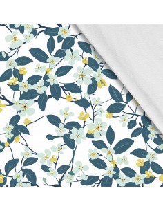 Softshell Stoff Polyester Zum Nähen- Motiv Frühling I SDX7237
