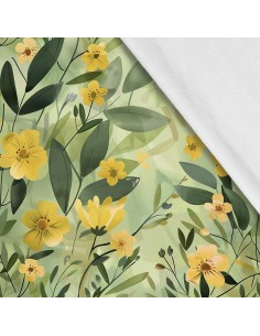 Softshell Stoff Polyester Zum Nähen- Motiv Frühling I SDX7240