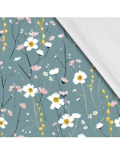 Softshell Stoff Polyester Zum Nähen- Motiv Frühling I SDX7247