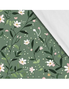 Softshell Stoff Polyester Zum Nähen- Motiv Frühling I SDX7248