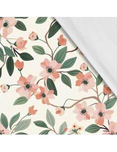 Softshell Stoff Polyester Zum Nähen- Motiv Frühling I SDX7255