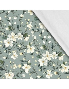 Softshell Stoff Polyester Zum Nähen- Motiv Frühling I SDX7257