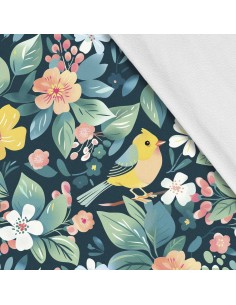 Softshell Stoff Polyester Zum Nähen- Motiv Frühling I SDX7260