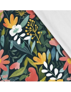 Softshell Stoff Polyester Zum Nähen- Motiv Frühling I SDX7265