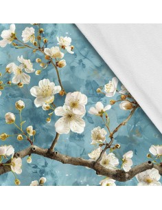 Softshell Stoff Polyester Zum Nähen- Motiv Frühling I SDX7266