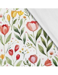 Softshell Stoff Polyester Zum Nähen- Motiv Frühling I SDX7281