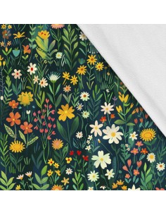 Softshell Stoff Polyester Zum Nähen- Motiv Frühling I SDX7288