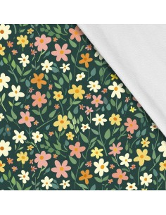 Softshell Stoff Polyester Zum Nähen- Motiv Frühling I SDX7290