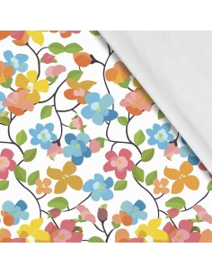 Softshell Stoff Polyester Zum Nähen- Motiv Frühling I SDX7291