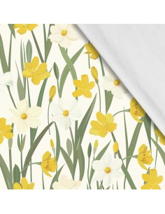 Softshell Stoff Polyester Zum Nähen- Motiv Frühling I SDX7292