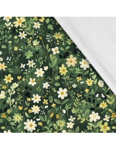 Softshell Stoff Polyester Zum Nähen- Motiv Frühling I SDX7296
