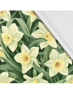 Softshell Stoff Polyester Zum Nähen- Motiv Frühling I SDX7305