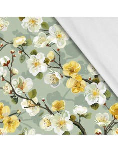 Softshell Stoff Polyester Zum Nähen- Motiv Frühling I SDX7309