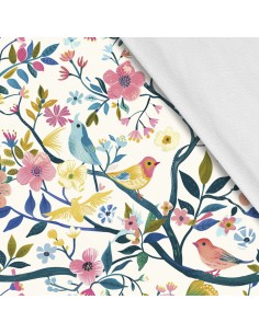 Softshell Stoff Polyester Zum Nähen- Motiv Frühling I SDX7313