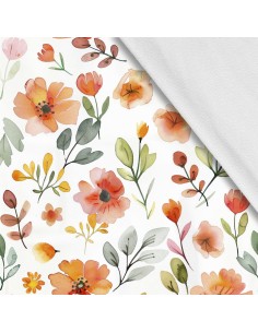 Softshell Stoff Polyester Zum Nähen- Motiv Frühling I SDX7314