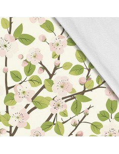 Softshell Stoff Polyester Zum Nähen- Motiv Frühling I SDX7315