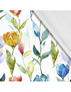 Softshell Stoff Polyester Zum Nähen- Motiv Frühling I SDX7318