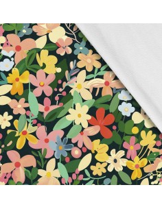Softshell Stoff Polyester Zum Nähen- Motiv Frühling I SDX7334