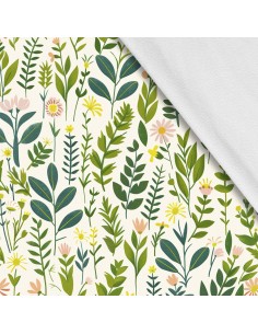 Softshell Stoff Polyester Zum Nähen- Motiv Frühling I SDX7336