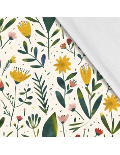 Softshell Stoff Polyester Zum Nähen- Motiv Frühling I SDX7337