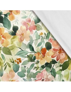 Softshell Stoff Polyester Zum Nähen- Motiv Frühling I SDX7339