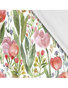 Softshell Stoff Polyester Zum Nähen- Motiv Frühling I SDX7344