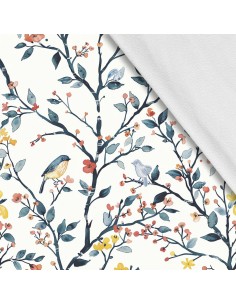 Softshell Stoff Polyester Zum Nähen- Motiv Frühling I SDX7347