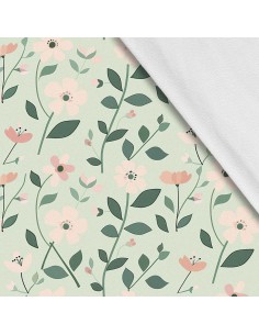 Softshell Stoff Polyester Zum Nähen- Motiv Frühling I SDX7350