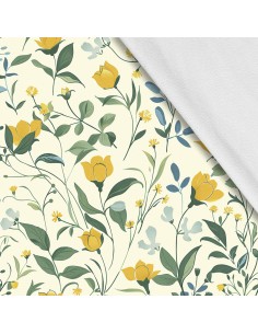 Softshell Stoff Polyester Zum Nähen- Motiv Frühling I SDX7355