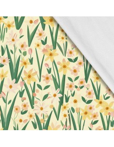 Softshell Stoff Polyester Zum Nähen- Motiv Frühling I SDX7356