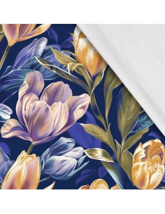 Softshell Stoff Polyester Zum Nähen- Motiv Frühling I SDX7361