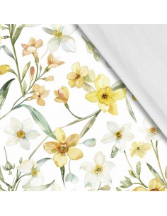Softshell Stoff Polyester Zum Nähen- Motiv Frühling I SDX7362