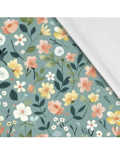 Softshell Stoff Polyester Zum Nähen- Motiv Frühling I SDX7368