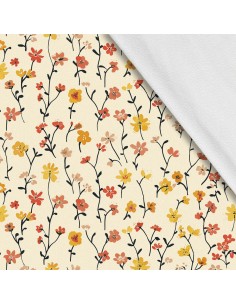 Softshell Stoff Polyester Zum Nähen- Motiv Frühling I SDX7385
