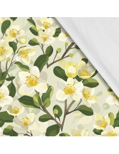 Softshell Stoff Polyester Zum Nähen- Motiv Frühling I SDX7386