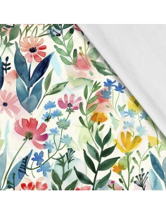 Softshell Stoff Polyester Zum Nähen- Motiv Frühling I SDX7389