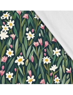 Softshell Stoff Polyester Zum Nähen- Motiv Frühling I SDX7390