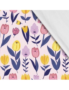 Softshell Stoff Polyester Zum Nähen- Motiv Frühling I SDX7392