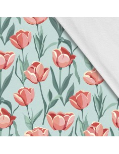 Softshell Stoff Polyester Zum Nähen- Motiv Frühling I SDX7399