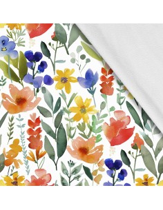 Softshell Stoff Polyester Zum Nähen- Motiv Frühling I SDX7403